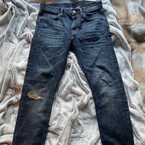 All saints pistol slim fit jeans w28